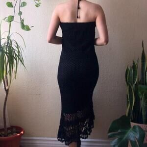 Sans souci crochet black strapless